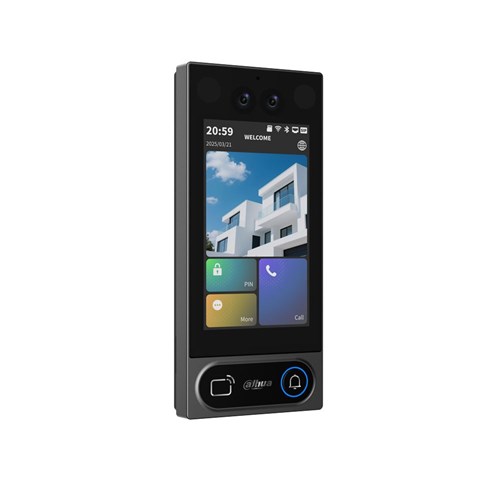 Dahua IP Villa Door Station Black 5 inch IPS Screen, Wi-Fi, IP65 - VTO6631QB-WP