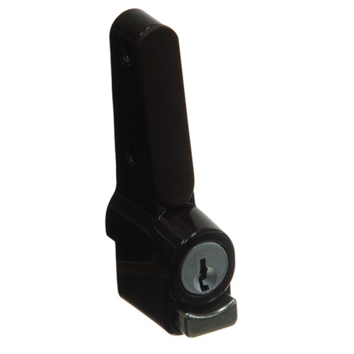 Whitco Push Lock CYL4 Profile for Sliding Windows in Mahogany - W2201312C4