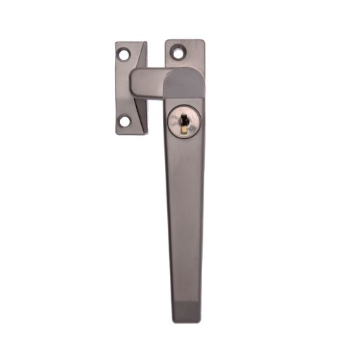 Whitco Series 25 Window Fastener Lockable Right Hand in Sharp Silver Kinetic Pearl - W225111