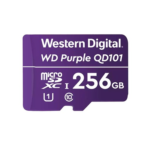 Western Digital 256GB Purple Surveillance Micro SD Card