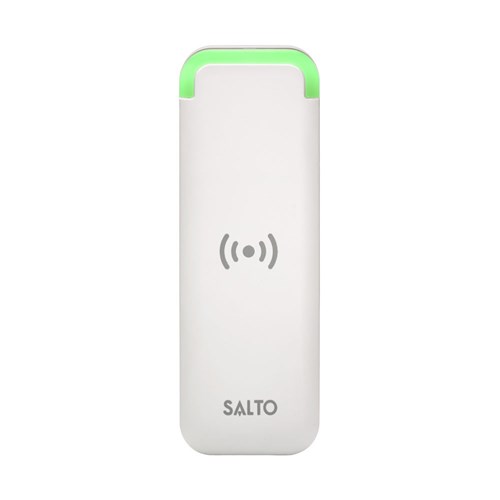 SALTO XS4 Mullion Reader MIFARE DESFire + Bluetooth LE + HSE in White