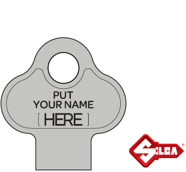 Custom Coined Key