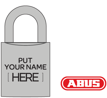 Custom ABUS Padlocks