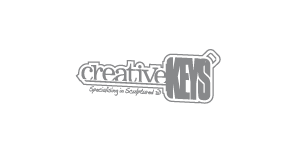 Creative Keys logo bw