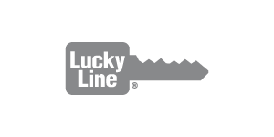 Lucky Line logo bw