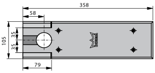 BTS 80 cover plate