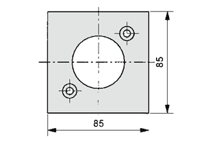 floor pivot bearings cover