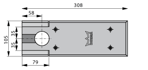 BTS 80 cover plate